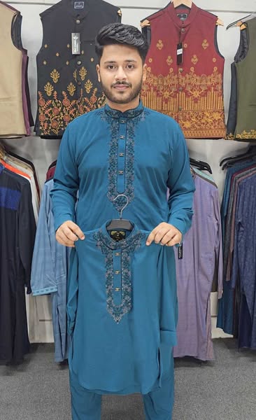Matching Embroidery Kabli Set-2
