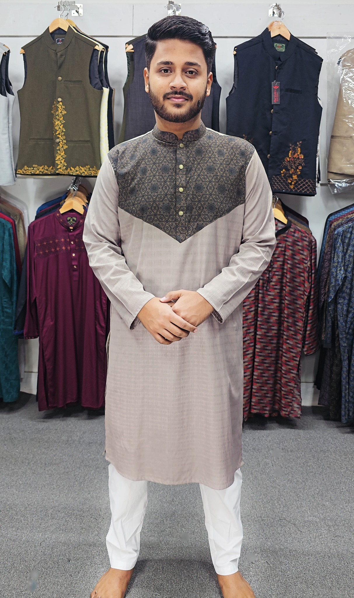 Premium Contrast Panjabi-6