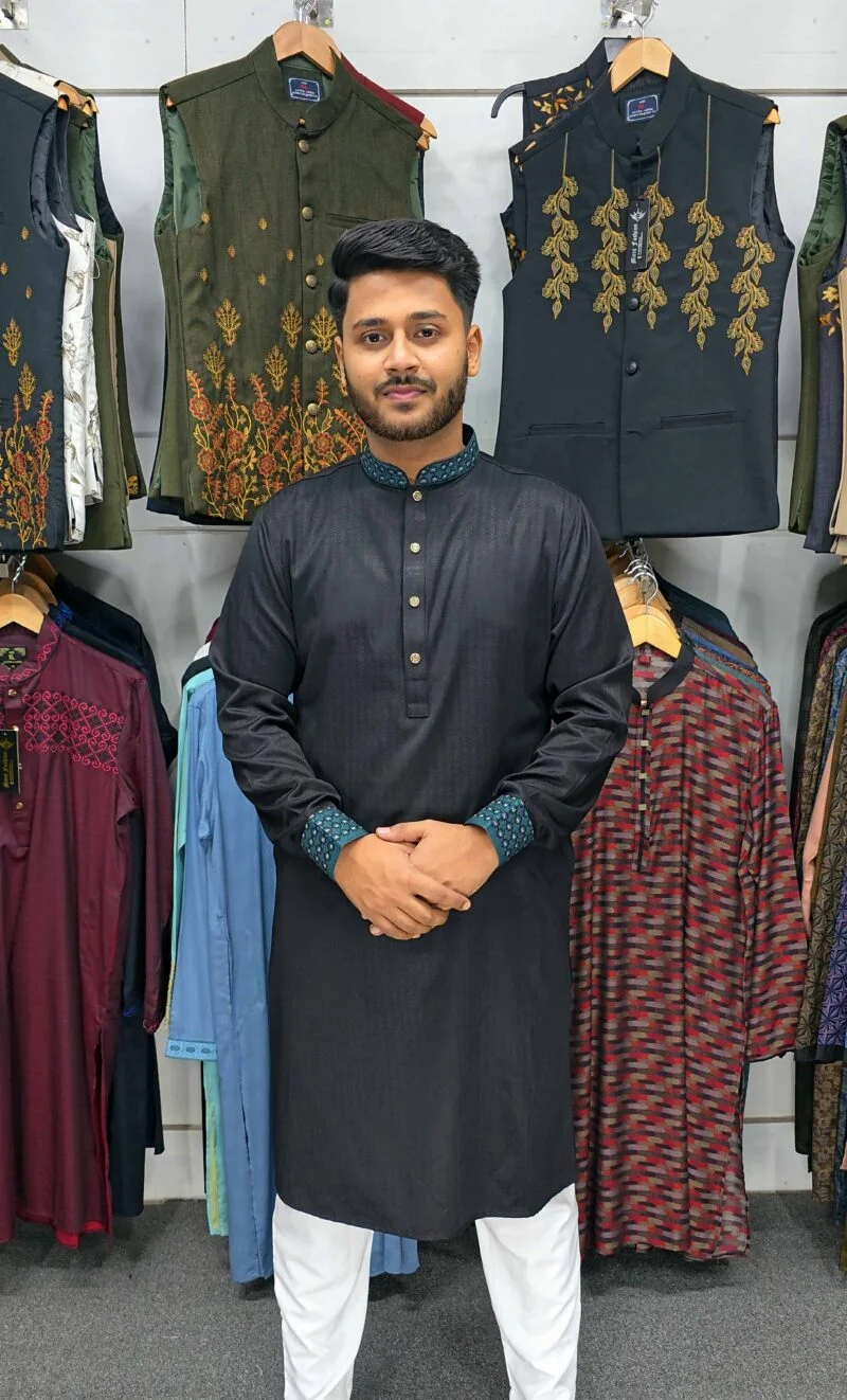Embroidery Collar cup Punjabi-1