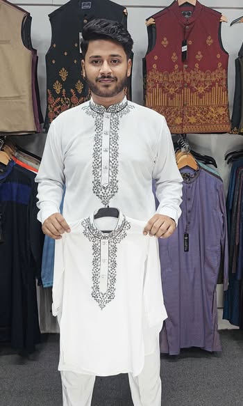 Matching Embroidery Kabli Set-3
