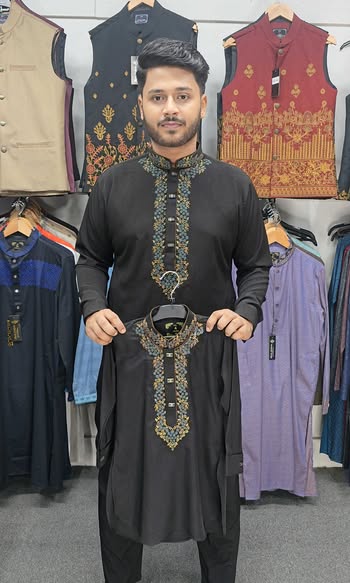 Matching Embroidery Kabli Set-6