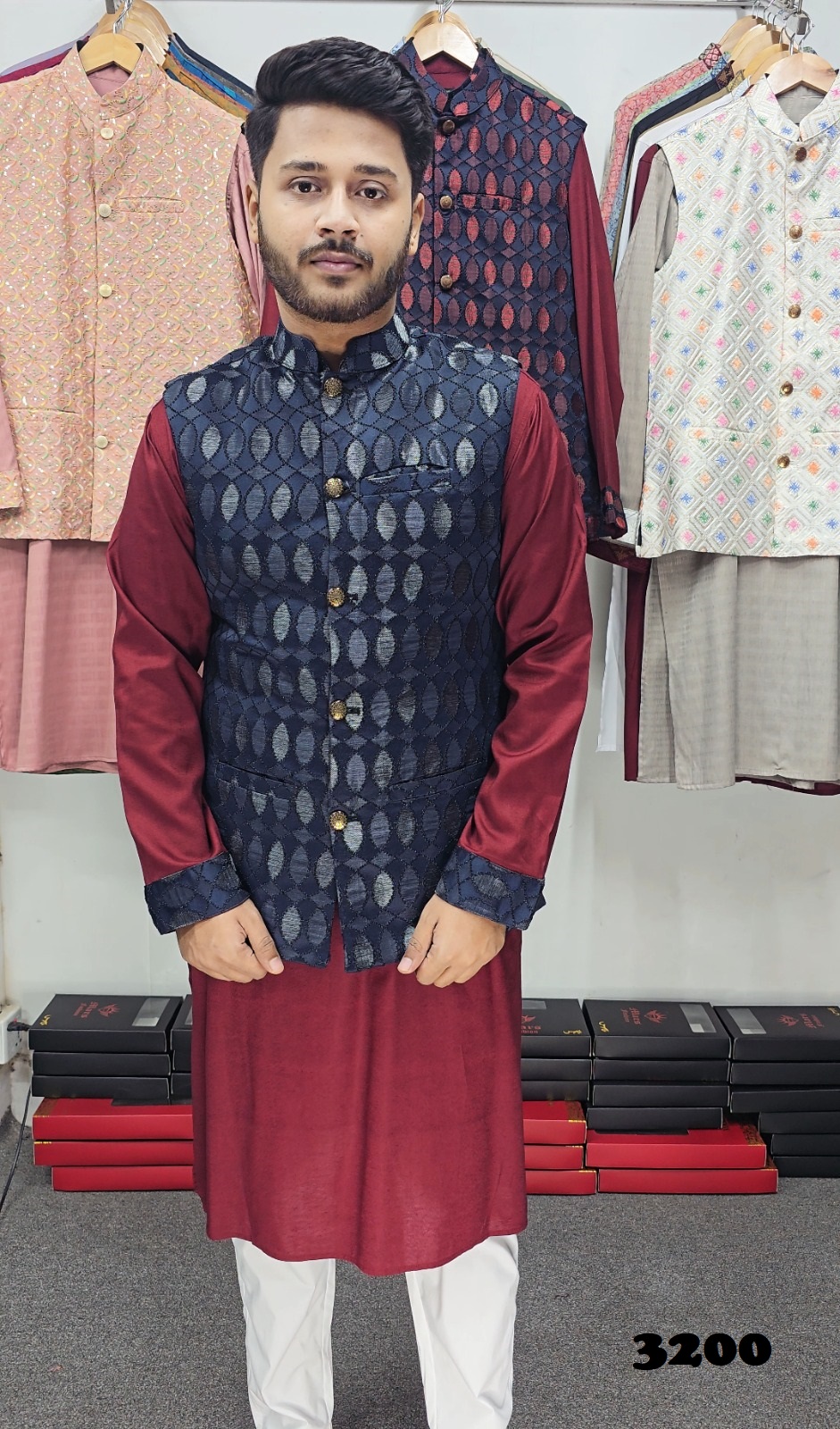 Matching Koti Panjabi Set-2