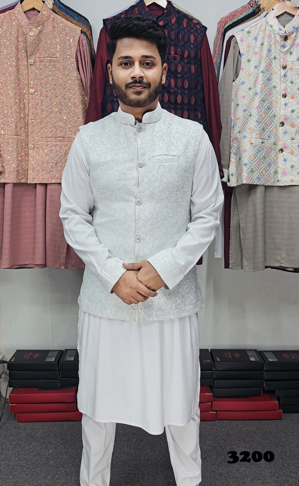 Matching Koti Panjabi Set-3